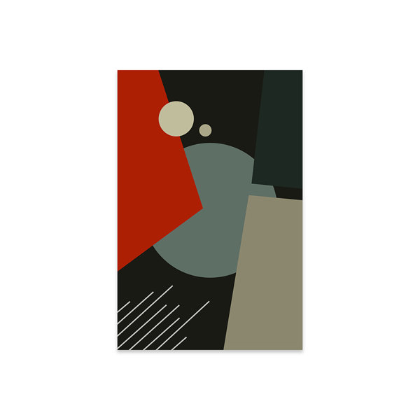 Ivy Bronx " Bauhaus Going To Mars " by The Usual Designers Wayfair